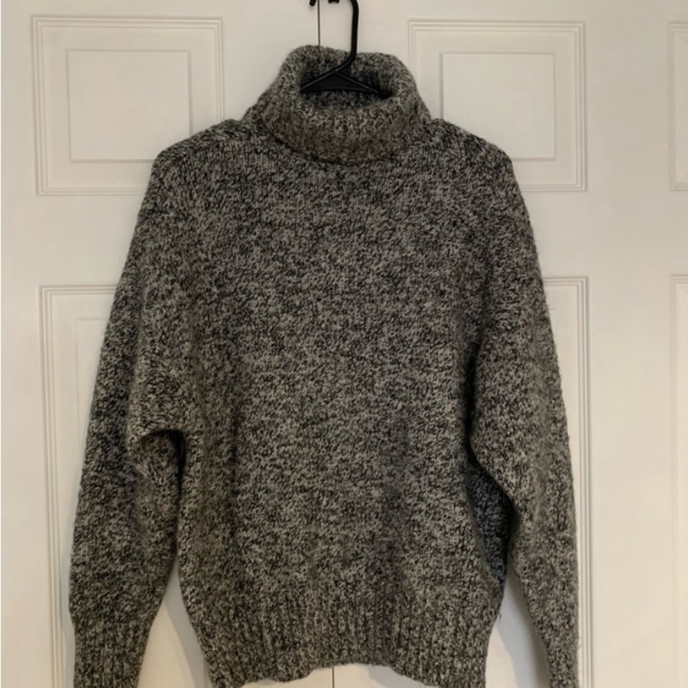 Zara Chunky Knit Wool Alpaca Blend Sweater